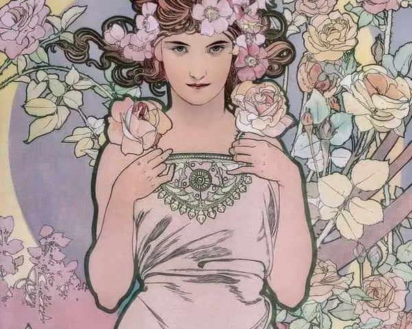 La Rosa (1898) | Alphonse Mucha
